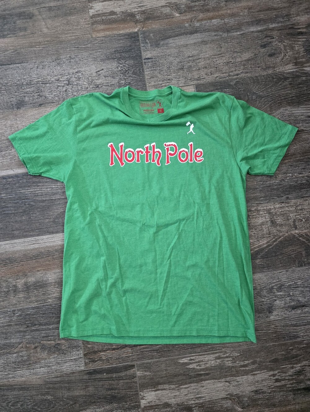 Baseballism Baseball North Pole Santa Claus Shirt